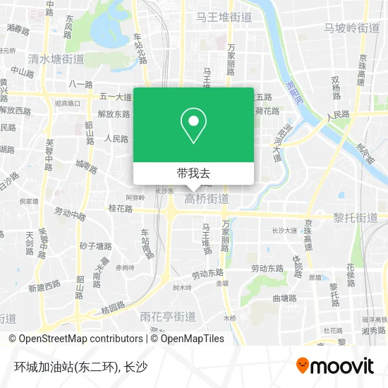 环城加油站(东二环)地图