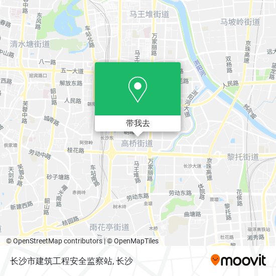 长沙市建筑工程安全监察站地图