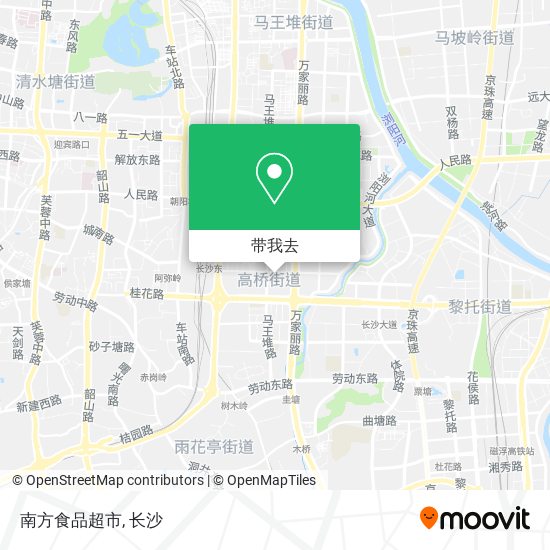 南方食品超市地图