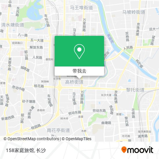 158家庭旅馆地图