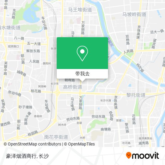 豪泽烟酒商行地图
