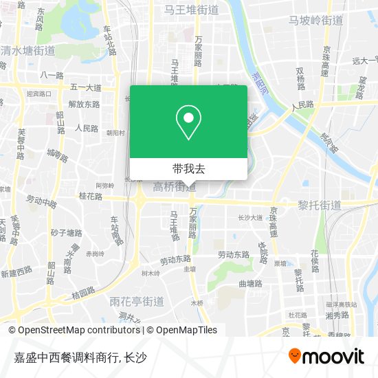 嘉盛中西餐调料商行地图