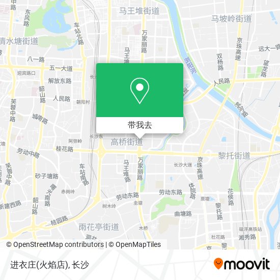 进衣庄(火焰店)地图