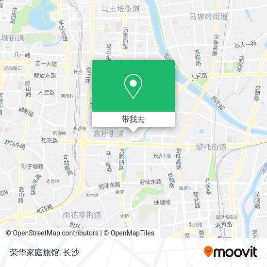 荣华家庭旅馆地图
