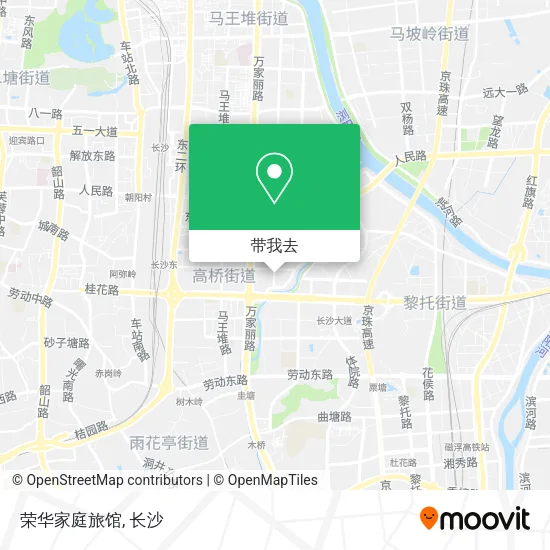 荣华家庭旅馆地图