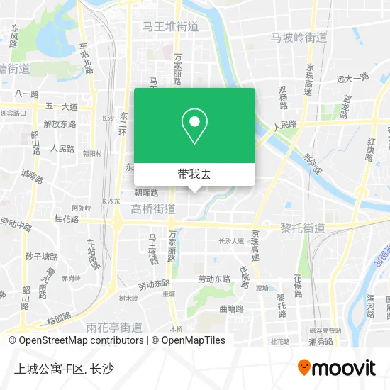 上城公寓-F区地图