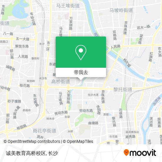 诚美教育高桥校区地图