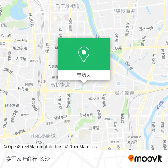 赛军茶叶商行地图