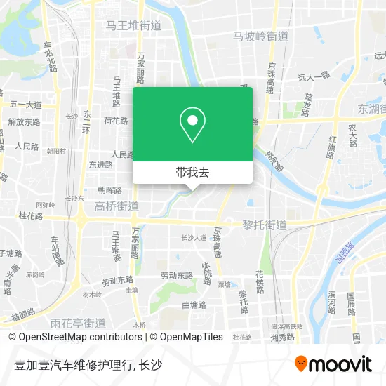 壹加壹汽车维修护理行地图
