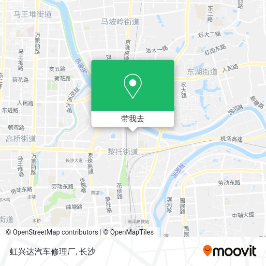 虹兴达汽车修理厂地图