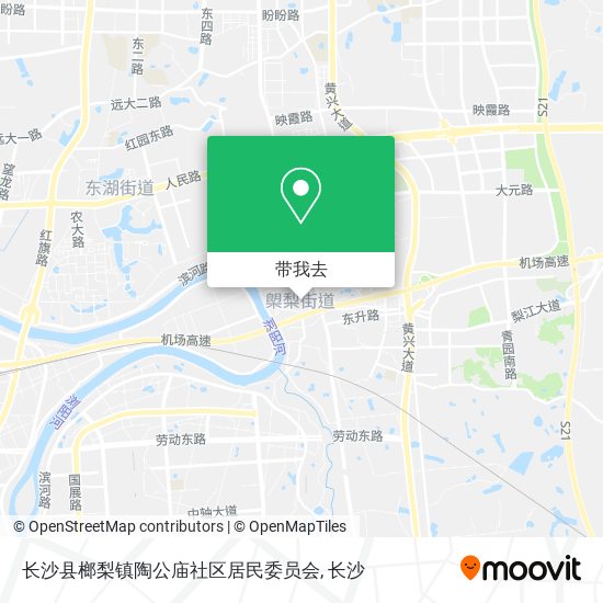 长沙县榔梨镇陶公庙社区居民委员会地图