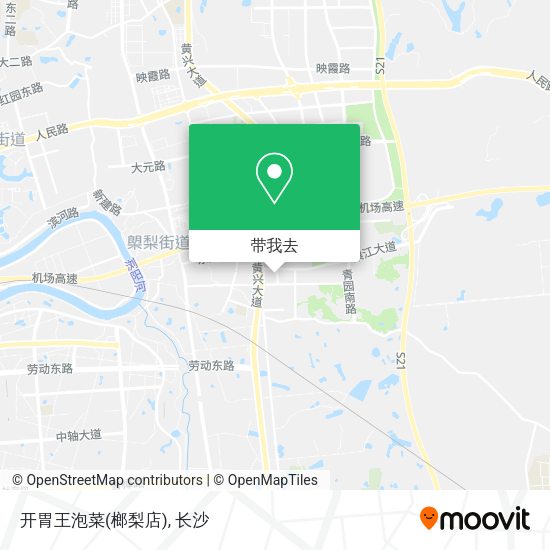 开胃王泡菜(榔梨店)地图
