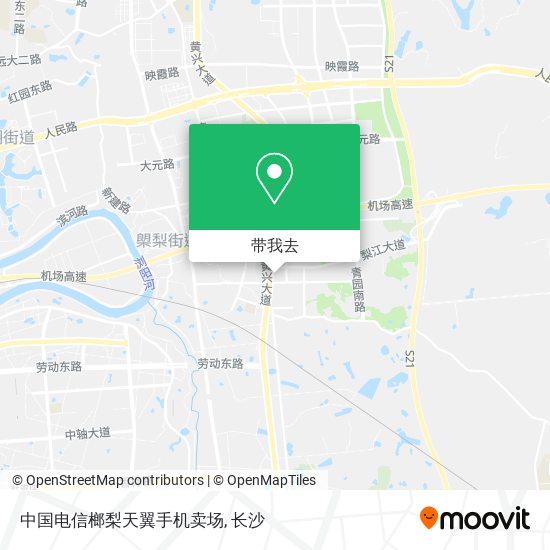中国电信榔梨天翼手机卖场地图