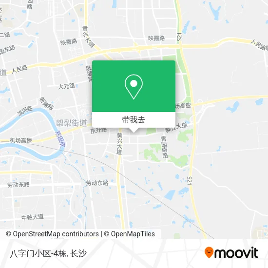 八字门小区-4栋地图