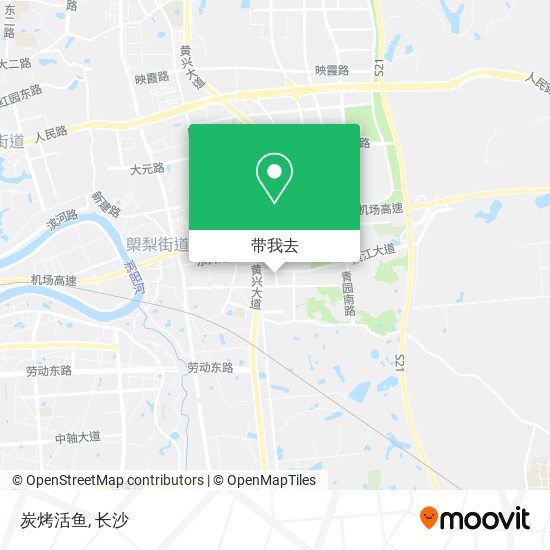 炭烤活鱼地图