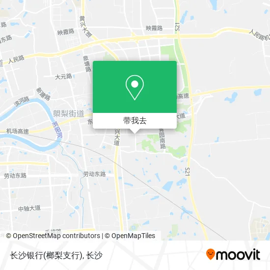 长沙银行(榔梨支行)地图