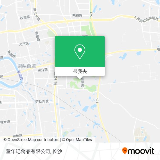 童年记食品有限公司地图