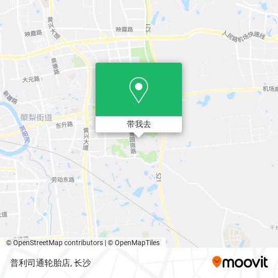 普利司通轮胎店地图