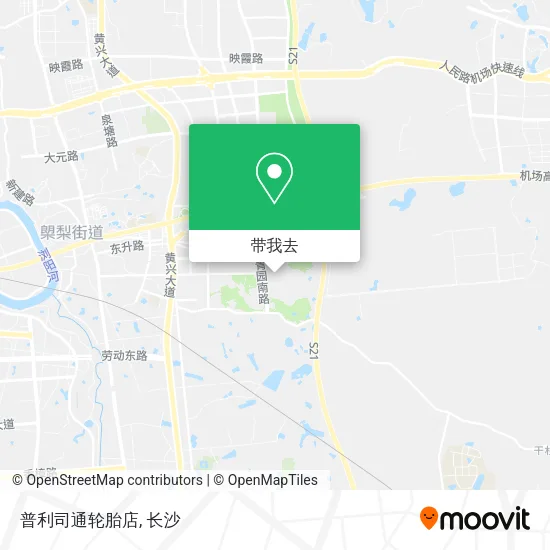 普利司通轮胎店地图