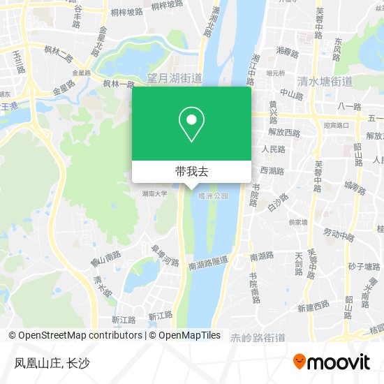 凤凰山庄地图
