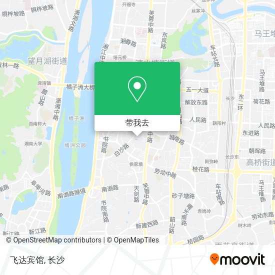 飞达宾馆地图