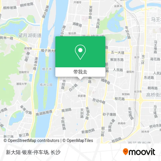 新大陆·银座-停车场地图