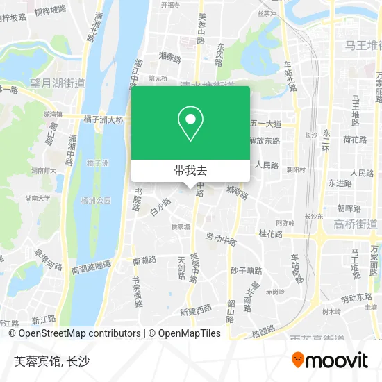 芙蓉宾馆地图