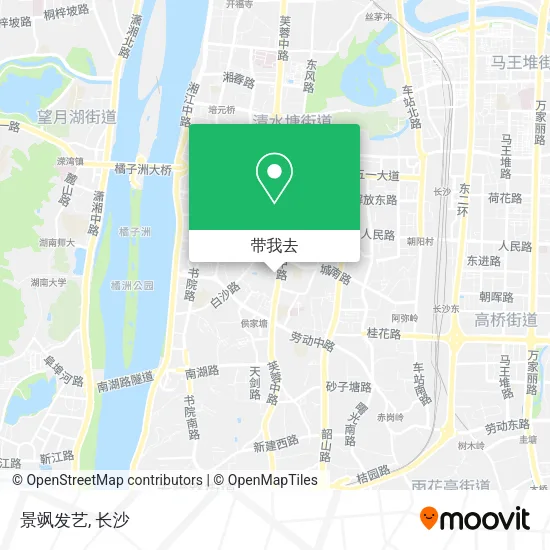 景飒发艺地图