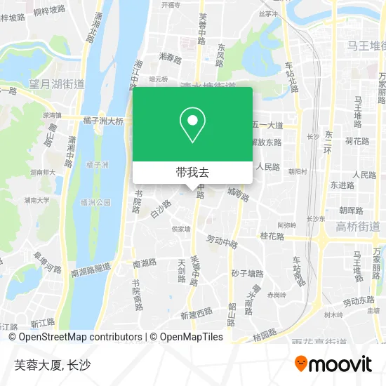 芙蓉大厦地图