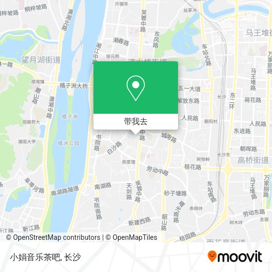 小娟音乐茶吧地图