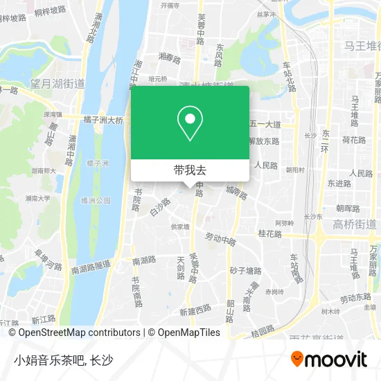 小娟音乐茶吧地图