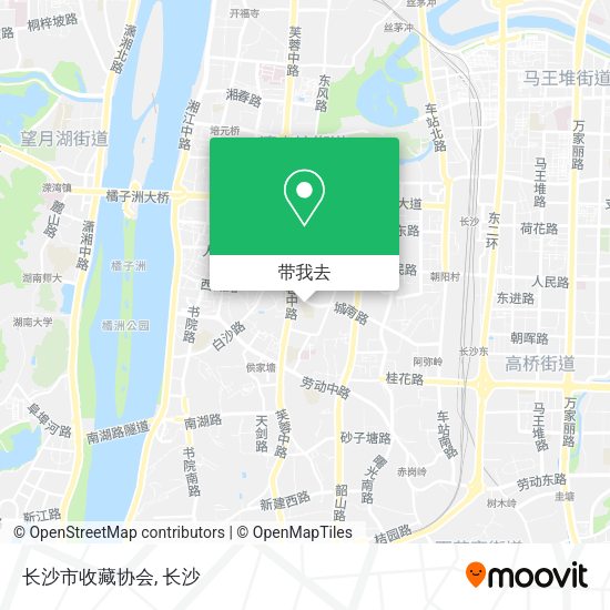 长沙市收藏协会地图