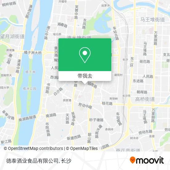 德泰酒业食品有限公司地图