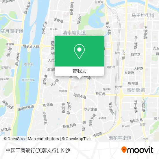 中国工商银行(芙蓉支行)地图