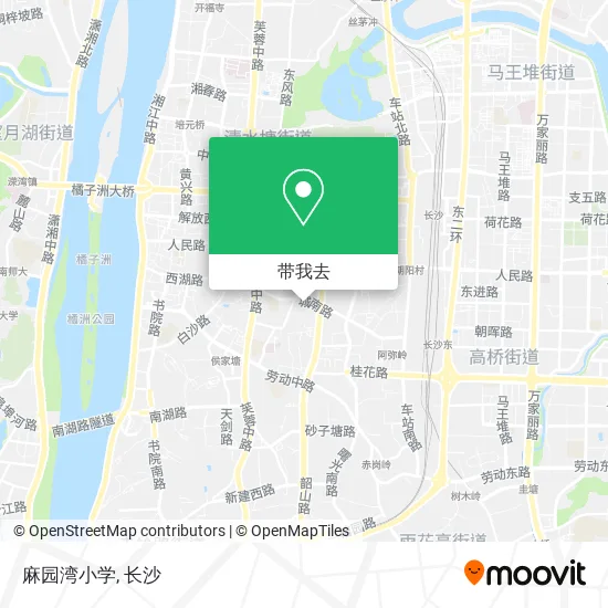 麻园湾小学地图