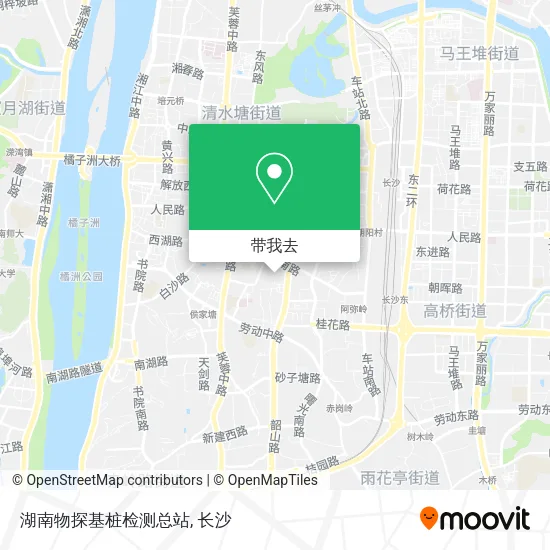 湖南物探基桩检测总站地图