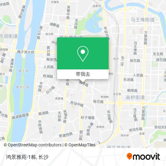 鸿景雅苑-1栋地图