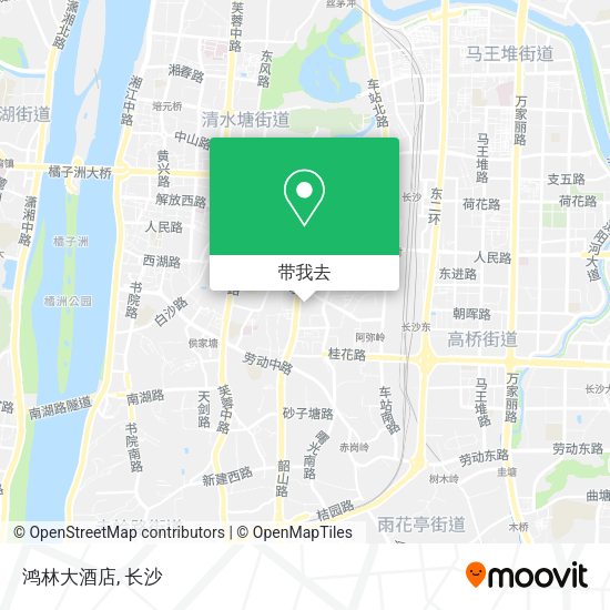 鸿林大酒店地图