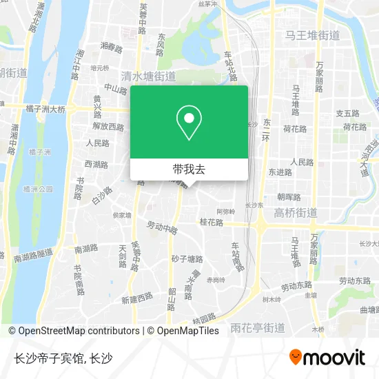 长沙帝子宾馆地图