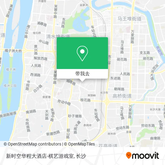 新时空华程大酒店-棋艺游戏室地图