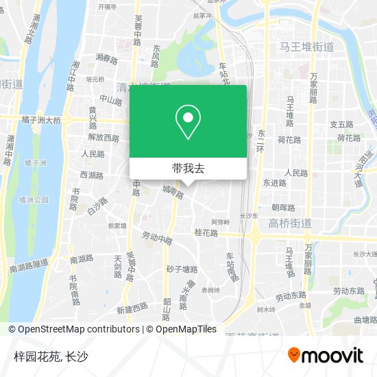 梓园花苑地图