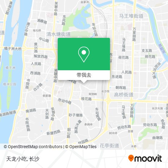 天龙小吃地图