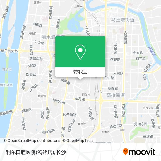 利尔口腔医院(鸿铭店)地图
