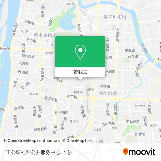 王公塘社区公共服务中心地图