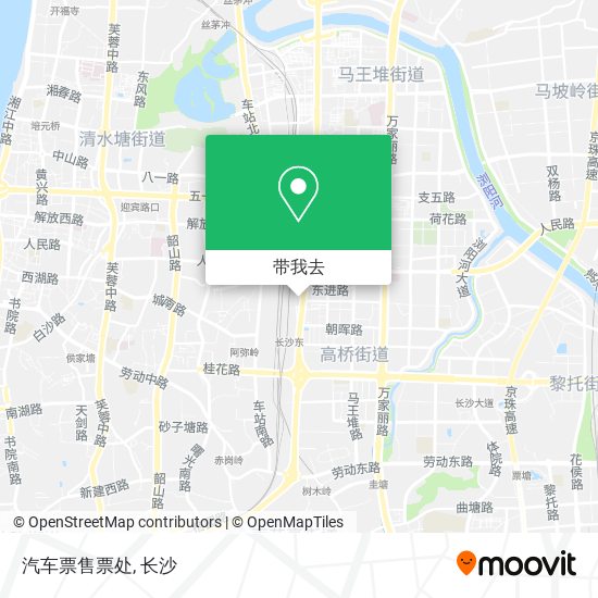 汽车票售票处地图
