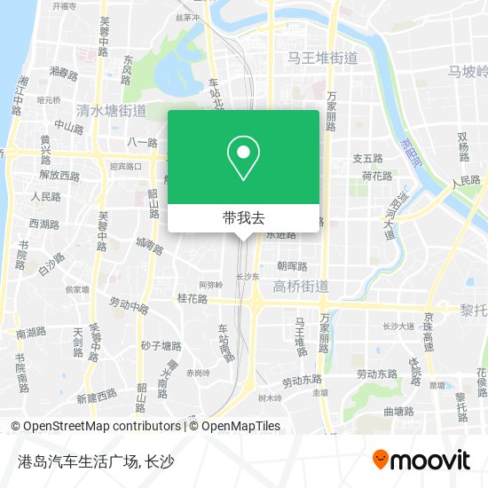 港岛汽车生活广场地图