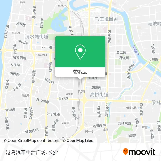 港岛汽车生活广场地图