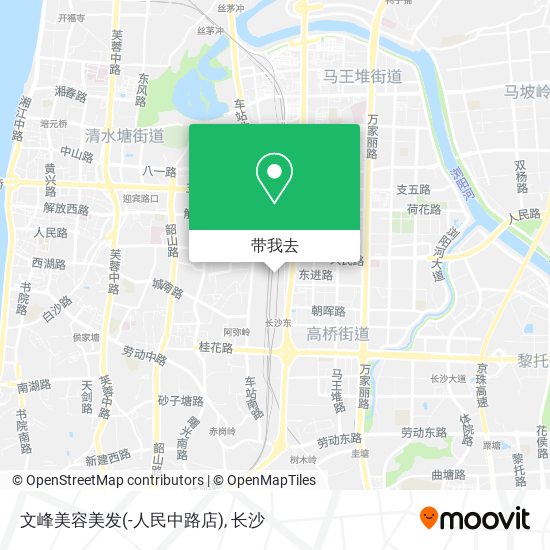 文峰美容美发(-人民中路店)地图