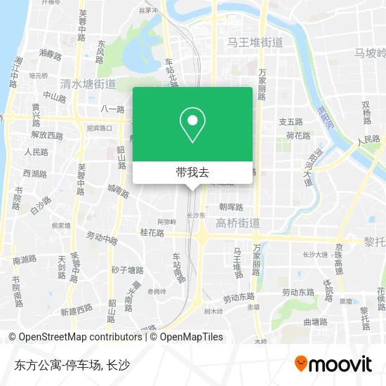 东方公寓-停车场地图
