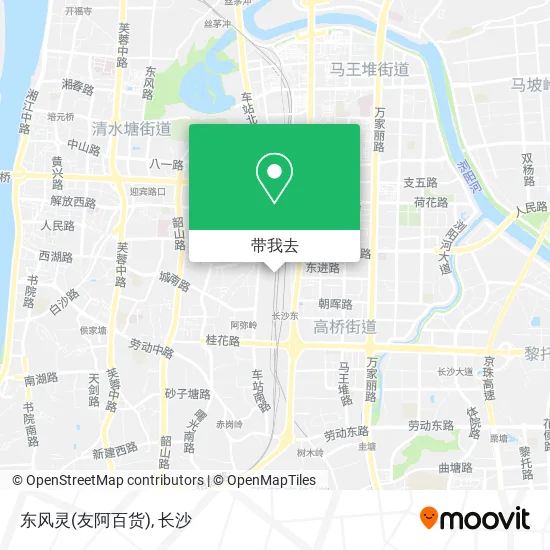 东风灵(友阿百货)地图